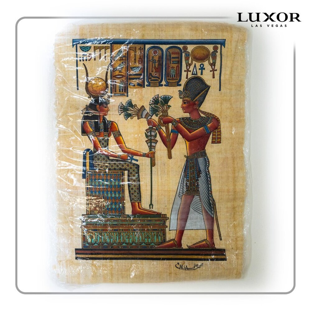 Luxor Las Vegas Papyrus Art (2 pieces)